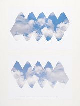{Ciels clos (Rome, 30 août 2012 - icosaèdre)}, 2021 (recto et verso)