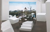 Vue de l'exposition {x degrés de déplacement}, 2011
