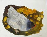 {Les poules, même en peinture (2)}, 2019