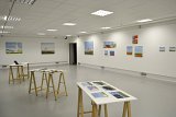 Vue de l'exposition Espaces modifiés, Ecole d'art de Bayonne, 2022