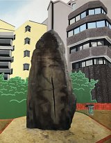 {Le menhir}, 2018