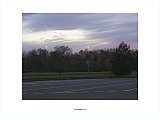 {Aire de repos (crépuscule), Les Palombières, 21 décembre 2013}