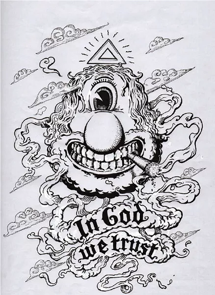 {In God We Trust (Première de couverture - édition limitée),} 2013 