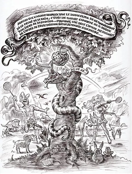 {In God We Trust (Planche 6) - Adam & Eve,} 2013