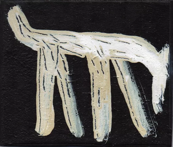 {Chien debout,} 1995